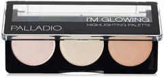 Palette Palladio illuminateur crème pour un éclat doux sur les pommettes.