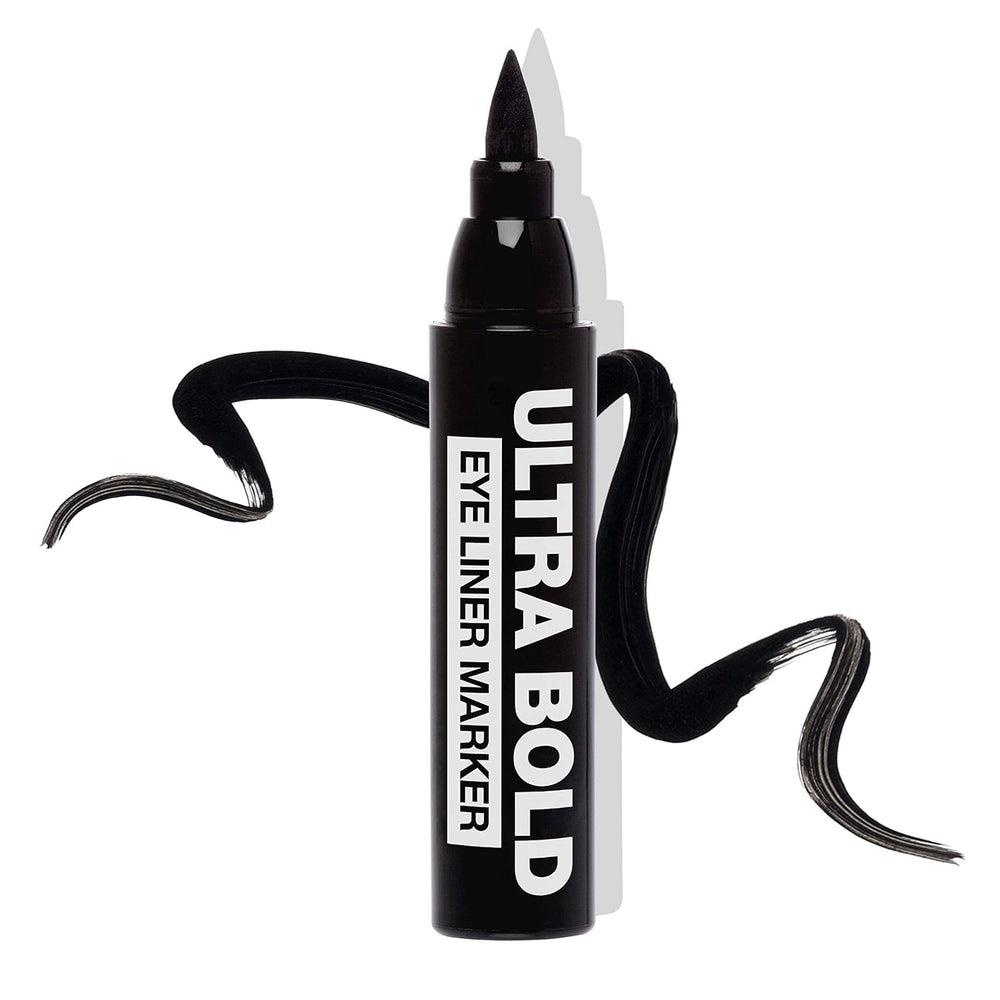 Palladio stylo delineateur extrême audace carbon noir dans son étui, pratique en déplacement.
