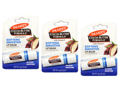 Palmer's baume à lèvres, ensemble de 3, hydratation longue durée pour lèvres.