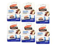Palmer's baume lèvres beurre cacao lot de 6, texture douce et hydratante