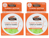 Palmer's Beurre cacao ventre, lot de 2, hydratation douce pour la peau du ventre.