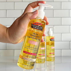 Palmer's Démaquillant Huile Visage – rose musquée et vitamine C pour nettoyer sans dessèchement.