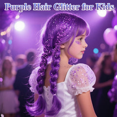 Paminify Stick Glitter Portable Violet pratique pour retouches.