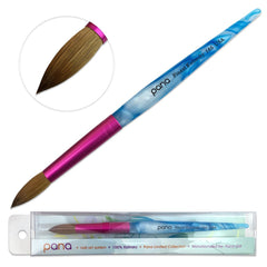 PANA pince acrylique, jonction ferrule rose robuste, stabilité lors de l'application.