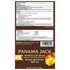 Goût Vanille Panama Jack, soin hydratant et protection solaire en un geste.