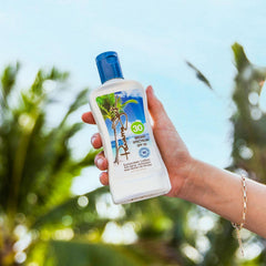 Panama Jack Lotion solaire – application douce sur peau sensible.