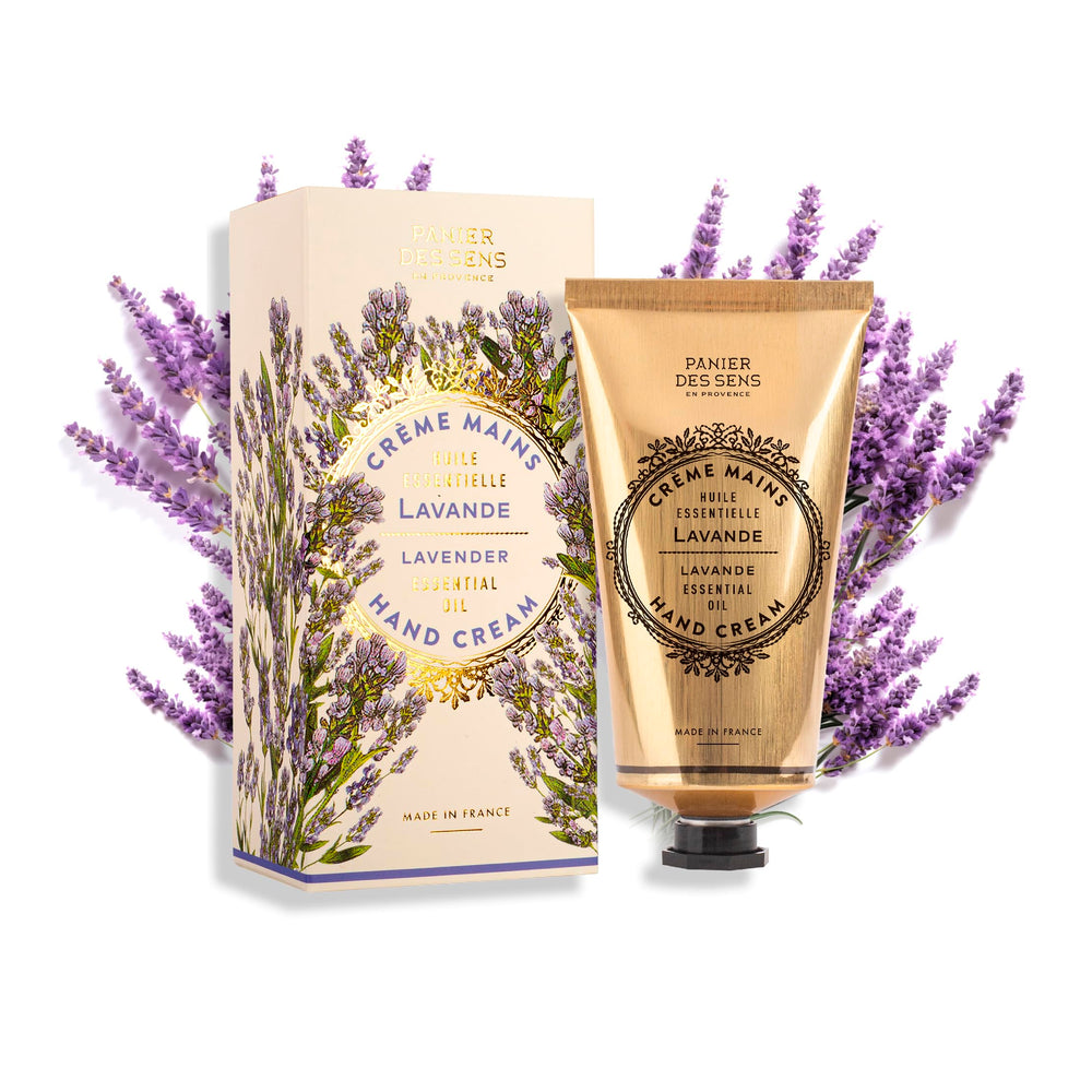 Panier des Sens Crème Mains Lavande – bouteille 75 ml, hydratation durable pour mains sèches