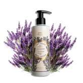Panier des Sens – Flacon de lotion lavande offrant hydratation rapide pour peaux sèches.