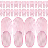 Panitay 20 paires chaussons spa pour invités, confort et hygiène.