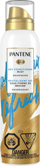 Pantene brume sèche, bouteille-applique: hydratation rapide des cheveux.