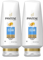Pantene Classic Clean Conditioner Twin Pack: deux bouteilles faciles à utiliser pour hydrater les cheveux.