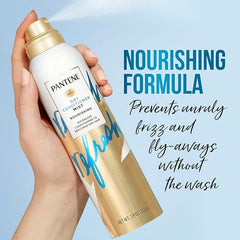 Pantene contrôle-frizz-cheveux: visualisation du contrôle des frisottis.