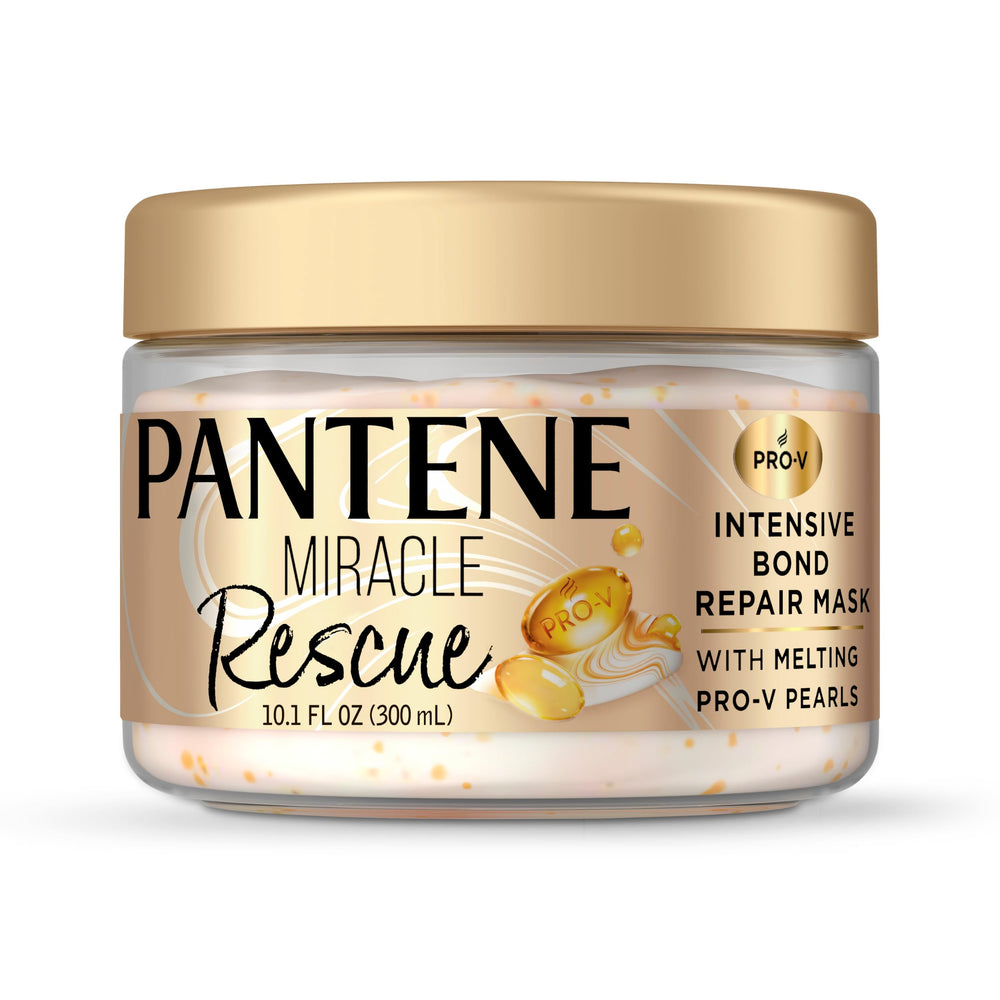 Flacon Pantene Miracle Rescue prêt pour soin profond des cheveux abîmés