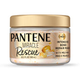 Flacon Pantene Miracle Rescue prêt pour soin profond des cheveux abîmés