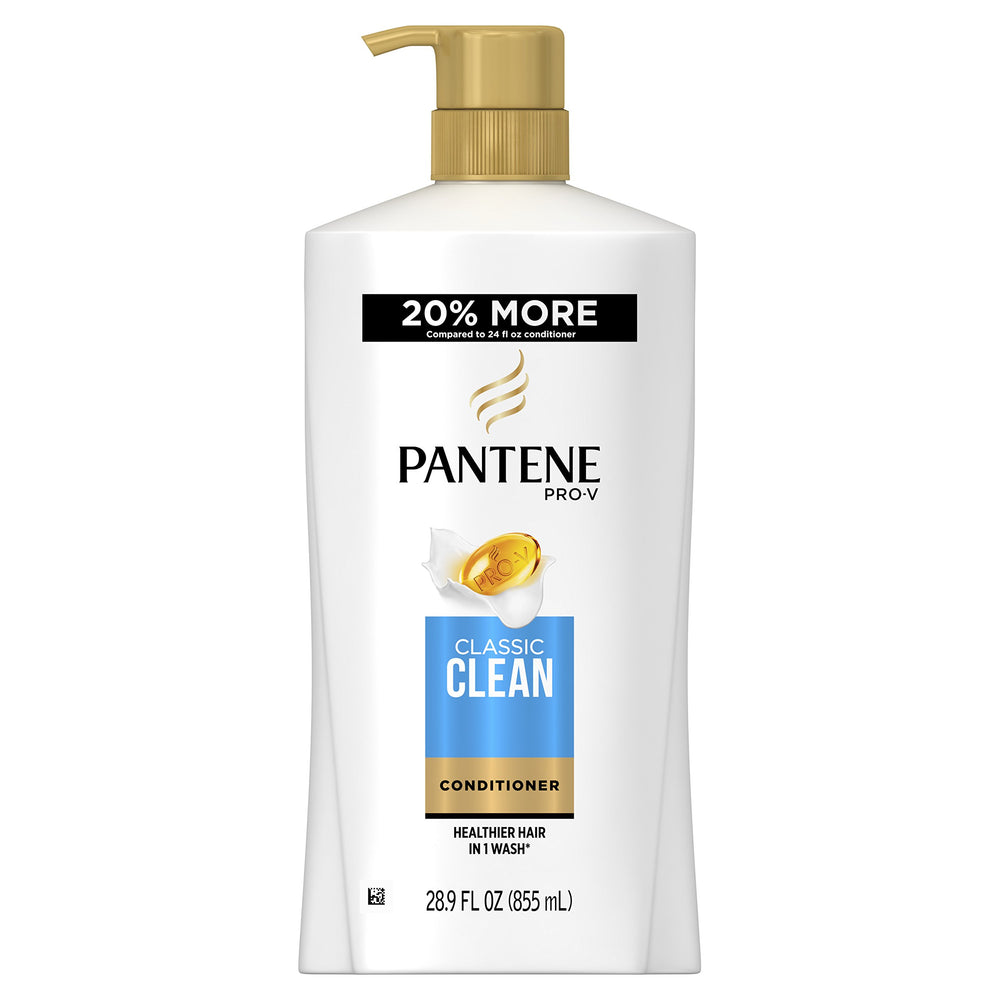Pantene Pro-V Classic Clean : bouteille d'après-shampooing avec hydratation durable