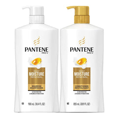 Pantene Pro-V Hydratation Quotidienne – Shampoing et après-shampooing pour cheveux doux et démêlés