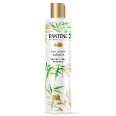 Pantene Sans-Sulfates Shampoo, bouteille-volume pour un volume accru.