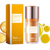 PAPA FEEL Eye Cream tube close-up showing smooth texture for fine lines.