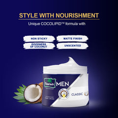 Parachute Advansed Crème cheveux homme coco enrichie, soin nourrissant.