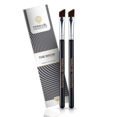 Brosse sourcils angulee PARALLEL PRODUCTS, précision en gros plan.