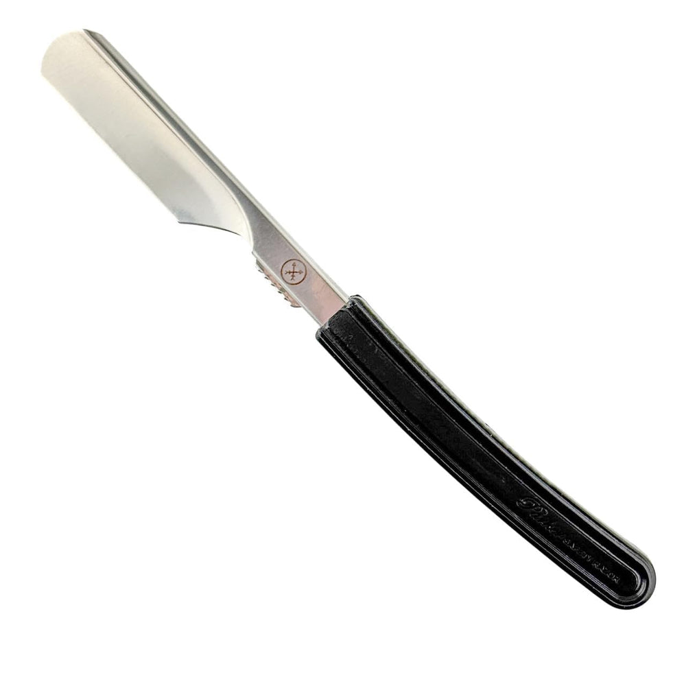 Parker Director Chrome avec bras en inox – précision constante pour barbiers professionnels.