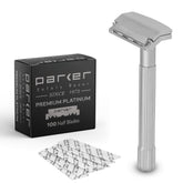 Parker SoloEdge avec tête magnétique facilitant le chargement de la lame.