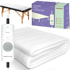 PARMOOM Chauffe-table Massage – vue avant, chaleur homogène prête rapidement.