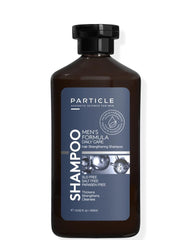 Particle Shampoing pour homme: la bouteille prête à revitaliser la routine capillaire.