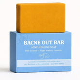 PARWENE Bacne Out Bar montre sa mousse luxueuse pour exfoliation douce et hydratation légère.