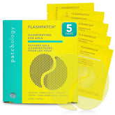 Patchology FlashPatch: gels illuminants pour les yeux, éclat rapide.