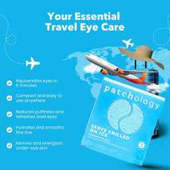 Patchology patches yeux peptides 9 pour une apparence plus tonifiée.