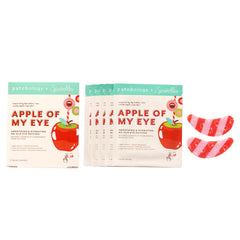 Patchology Sprinkles Apple of My Eye – design rayures candy apple, effet frais pour le regard.