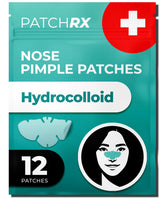 PatchRx pansement hydrocolloïde nez: absorption ciblée et barrière protectrice.