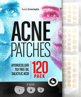 PatchRx patch hydrocolloïde sur le visage absorbant l’excès pour une peau protégée.