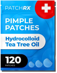 PatchRx patch hydrocolloïde visage avec huile-arbre-a-the, absorption ciblée et peau protégée