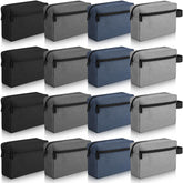 Trousse de toilette Paterr voyage avec 16 pièces et anse pratique pour le rangement.