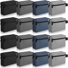 Trousse de toilette Paterr voyage avec 16 pièces et anse pratique pour le rangement.