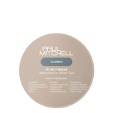 Paul Mitchell 15-en-1 Masque, bouteille visible, hydratation rapide pour tous types de cheveux.