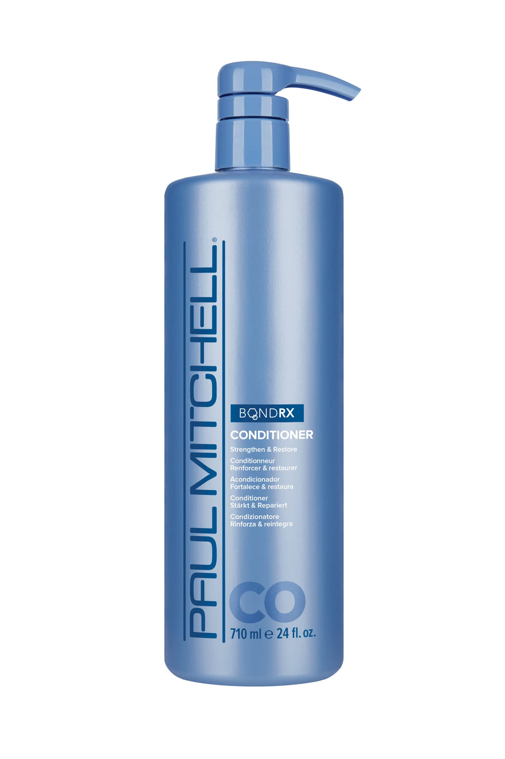 Paul Mitchell Bond Rx Conditionneur – bouteille pompe, soin léger pour cheveux fragiles.