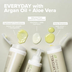 Après-shampooing Paul Mitchell, huile d'argan visible, favorise l'élasticité et l'éclat