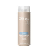 Paul Mitchell Conditionneur Hydratation Légère : bouteille montrant le soin pour cheveux secs.