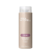 Paul Mitchell Extra-Body Shampoo – bouteille affichant volume pour cheveux fins.