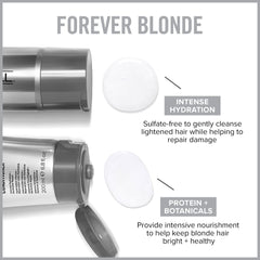 Forever Blonde: texture crème facilitant le démêlage des cheveux