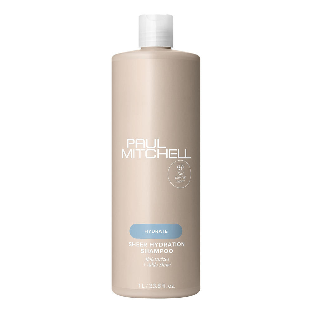Paul Mitchell Shampoing Hydratant, bouteille, hydratation efficace pour cheveux secs