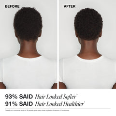 Paul Mitchell Sheer Hydration Shampoing – gouttes d'eau illustrant l'hydratation