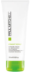 Paul Mitchell Straight Works Gel : bouteille prête à lisser les cheveux texturés
