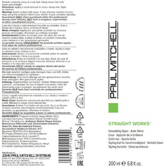 Paul Mitchell Straight Works Gel : emballage et design compact