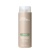 Paul Mitchell Super Smooth Conditioner, bouteille élégante, réduit les frisottis et facilite le coiffage.