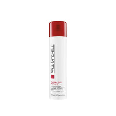 Paul Mitchell Worked Up Hairspray – Bouteille montrant une application légère pour une tenue flexible