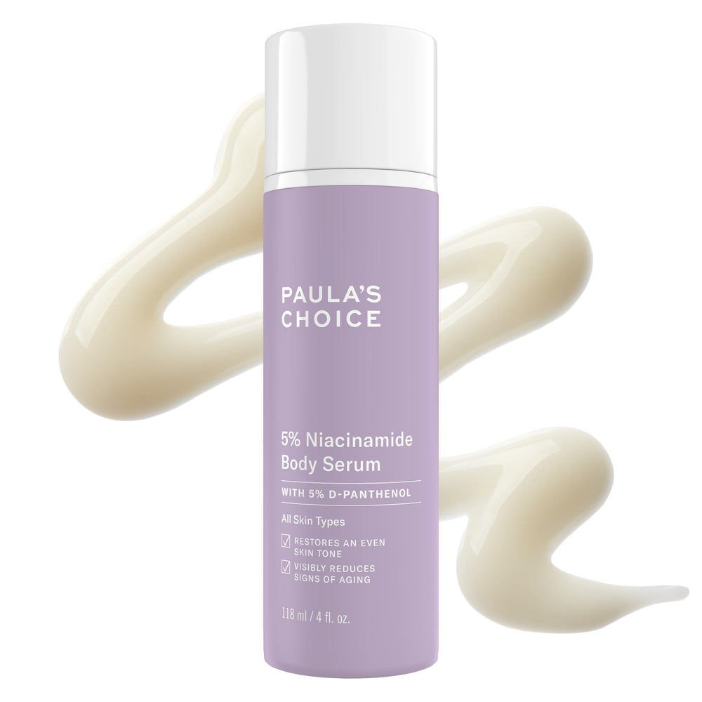 Paula's Choice 5% Niacinamide Corps, flacon, hydratation durable.